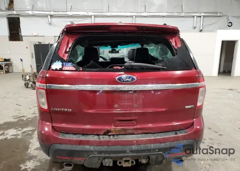 2013 Ford Explorer Limited из США, поврежденный, VIN 1FM5K8F87DGA24185